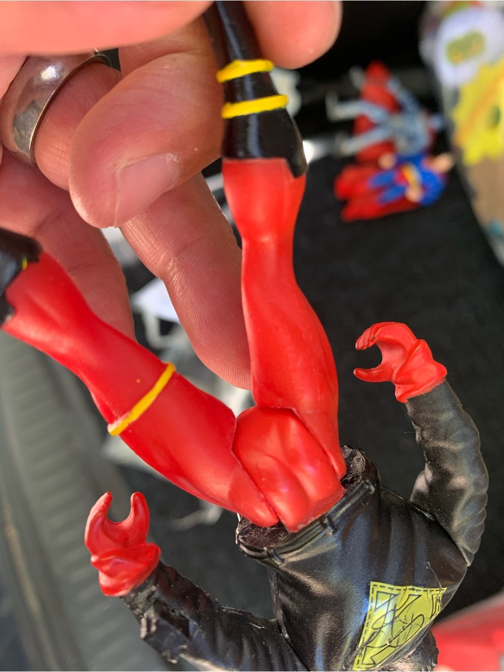VINTAGE 1995 KENNER SUPERMAN MAN OF STEEL SET (STEEL, SUPERMAN AND SUPER BOY) - Picture 6 of 6
